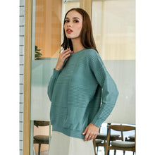 Load image into Gallery viewer, Asiro Mevi Top Knitted Outerwear Pakaian Atasan Wanita