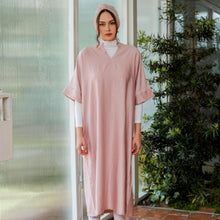 Load image into Gallery viewer, Asiro Zelmira Dress Linen Cotton Korea Gaun Wanita