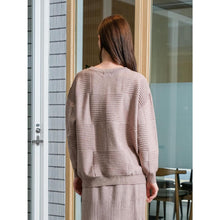 Load image into Gallery viewer, Asiro Mevi Top Knitted Outerwear Pakaian Atasan Wanita