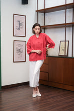 Load image into Gallery viewer, Asiro Kiya Kemeja Blouse Pakaian Atasan Wanita Linen