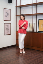 Load image into Gallery viewer, Asiro Vixena Kemeja Blouse Pakaian Atasan Wanita Linen
