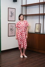 Load image into Gallery viewer, Asiro Arshy Dress Pakaian Wanita Linen Lengan Pendek