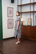 Load image into Gallery viewer, Asiro Arshy Dress Pakaian Wanita Linen Lengan Pendek