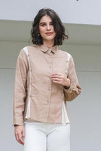 Load image into Gallery viewer, Asiro Mefira Top Linen Atasan Wanita