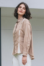 Load image into Gallery viewer, Asiro Mefira Top Linen Atasan Wanita