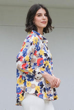 Load image into Gallery viewer, Asiro Shopia Pure Linen Blouse Multi Atasan Wanita