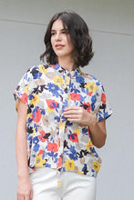 Load image into Gallery viewer, Asiro Geona Pure Linen Blouse Multi Atasan Wanita