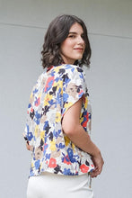 Load image into Gallery viewer, Asiro Geona Pure Linen Blouse Multi Atasan Wanita