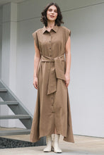Load image into Gallery viewer, Asiro Alesha Dress Linen Atasan Wanita