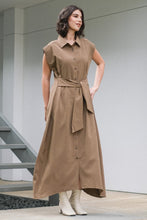 Load image into Gallery viewer, Asiro Alesha Dress Linen Atasan Wanita