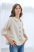 Load image into Gallery viewer, Asiro Olly Linen Top Atasan Wanita