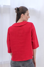 Load image into Gallery viewer, Asiro Olly Linen Top Atasan Wanita