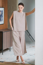 Load image into Gallery viewer, Asiro Ziel Set Linen Atasan Bawahan Wanita