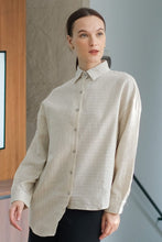Load image into Gallery viewer, Asiro Twigy Linen Top Atasan Wanita