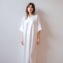 Load image into Gallery viewer, Asiro Zelmira Dress Linen Cotton Korea Gaun Wanita