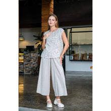 Load image into Gallery viewer, Asiro Briza Set Linen Setelan Wanita Stripe