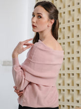 Load image into Gallery viewer, Asiro Audy Blouse Knitt Premium Top Atasan Sabrina Lengan Panjang