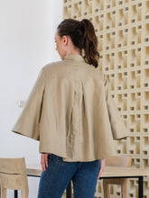 Load image into Gallery viewer, Asiro Kyo Linen Blouse Kemeja Atasan Wanita