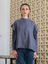 Load image into Gallery viewer, Asiro Lola Blouse Linen Top Atasan Wanita Lengan Panjang