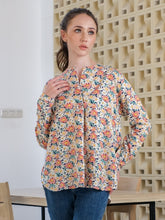 Load image into Gallery viewer, Asiro Echa Linen Blouse Atasan Wanita