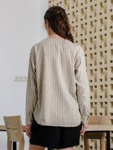 Load image into Gallery viewer, Asiro Echa Linen Blouse Atasan Wanita