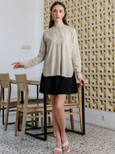 Load image into Gallery viewer, Asiro Echa Linen Blouse Atasan Wanita