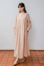 Load image into Gallery viewer, Asiro Naula Linen Dress Gaun Gamis Panjang Wanita