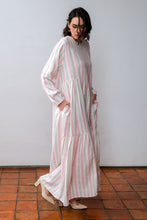 Load image into Gallery viewer, Asiro Afifa Linen Dress Gaun Gamis Panjang Wanita