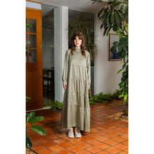 Load image into Gallery viewer, Asiro Racela Cotton Flowy Dress Gaun Gamis Panjang Lembut Katun Wanita