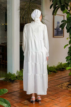 Load image into Gallery viewer, Asiro Racela Cotton Flowy Dress Gaun Gamis Panjang Lembut Katun Wanita