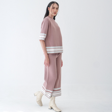 Load image into Gallery viewer, Asiro Helma Knitted Blouse Jemy Knitted Pants Sets Wanita