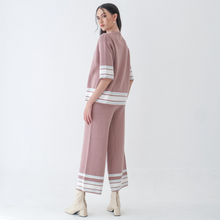 Load image into Gallery viewer, Asiro Helma Knitted Blouse Jemy Knitted Pants Sets Wanita