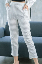 Load image into Gallery viewer, Mia Fely Pure Linen Blazer Set White