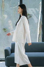 Load image into Gallery viewer, Esme Blazer Azka Pants Pure Linen Sets Mocca