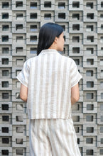 Load image into Gallery viewer, Aleda Wylie Pure Linen Outfit Sets Khaki