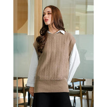 Load image into Gallery viewer, Asiro Zahra Top Knitted Outerwear Pakaian Atasan Wanita
