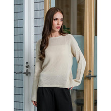 Load image into Gallery viewer, Asiro Aleya Top Knitted Outerwear Pakaian Atasan Wanita
