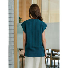 Load image into Gallery viewer, Asiro Zahra Top Knitted Outerwear Pakaian Atasan Wanita
