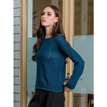 Load image into Gallery viewer, Asiro Aleya Top Knitted Outerwear Pakaian Atasan Wanita
