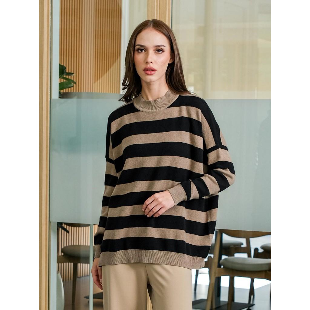 Asiro Mina Knitted Outerwear Pakaian Atasan Wanita