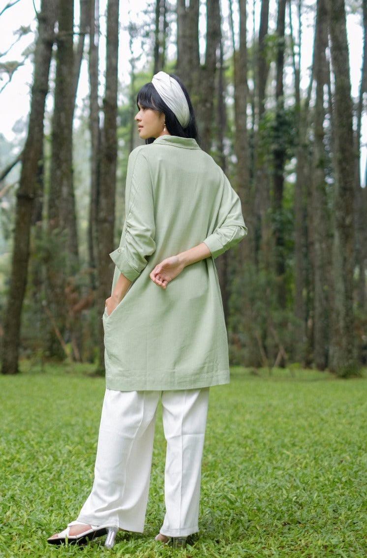 Aziza Linen Blouse