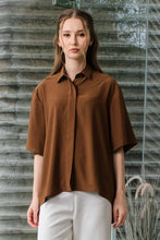 Load image into Gallery viewer, Asiro Becca Top Linen Kemeja Atasan Wanita
