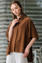 Load image into Gallery viewer, Asiro Becca Top Linen Kemeja Atasan Wanita
