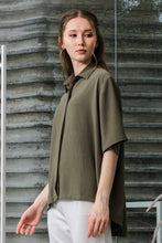 Load image into Gallery viewer, Asiro Becca Top Linen Kemeja Atasan Wanita
