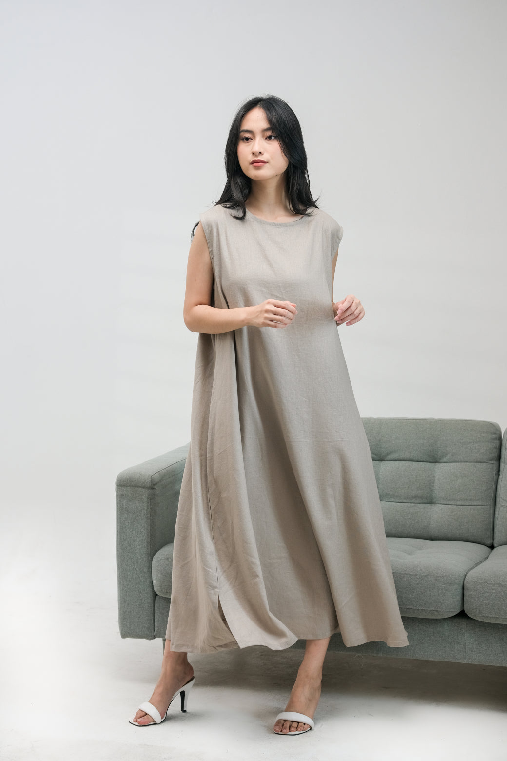 Belinda Linen Dress