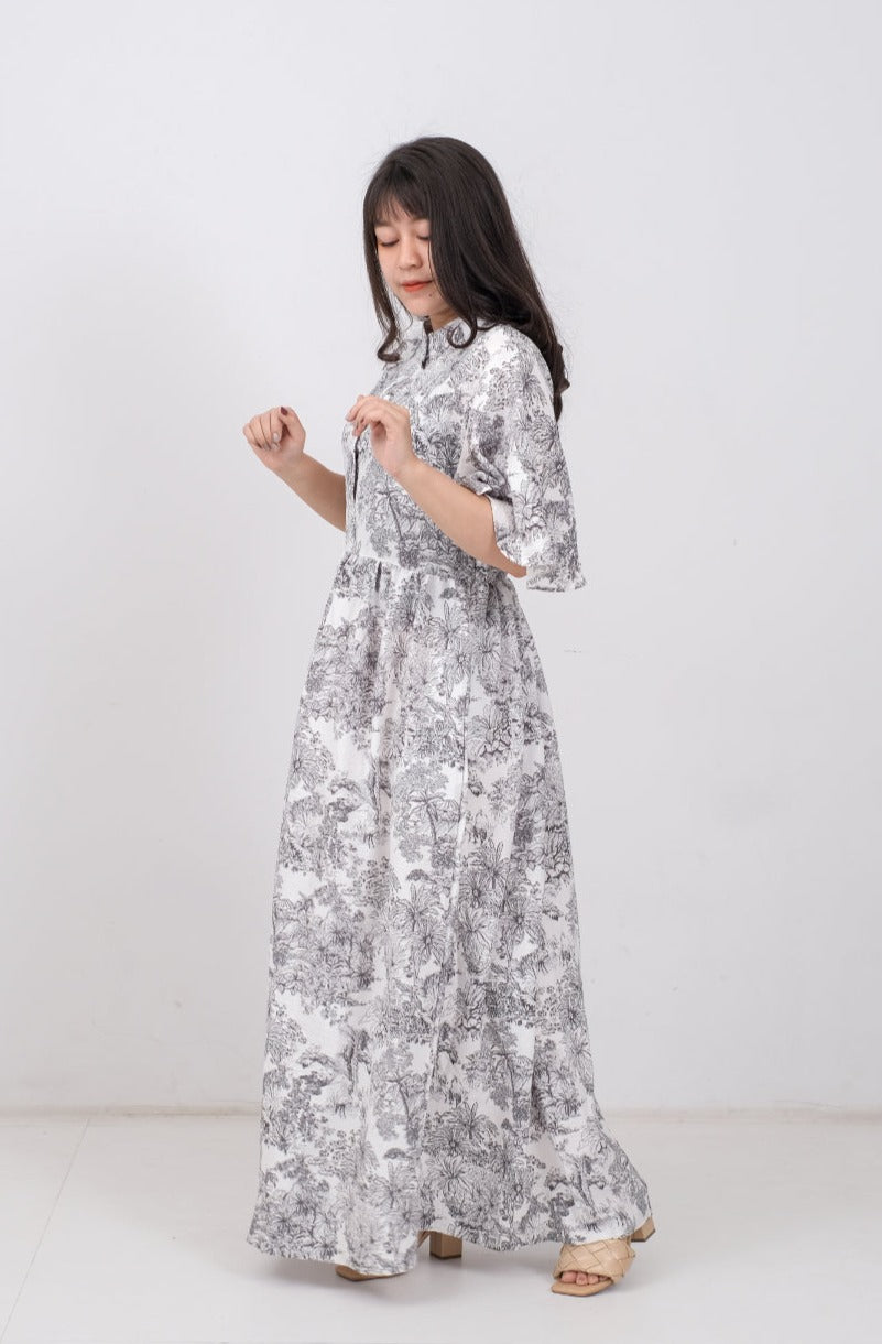 Laura Flowy Cotton Dress