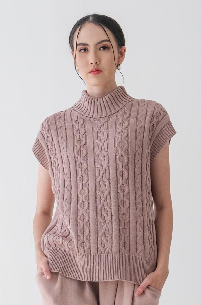 Erka Knitted Blouse Atasan Wanita