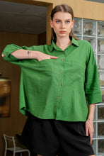 Load image into Gallery viewer, Asiro Reina Top Kemeja Linen Atasan Wanita Terbaru
