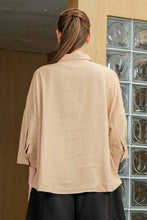 Load image into Gallery viewer, Asiro Reina Top Kemeja Linen Atasan Wanita Terbaru
