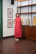 Load image into Gallery viewer, Asiro Vanya Dress Pakaian Wanita Tanpa Lengan Linen
